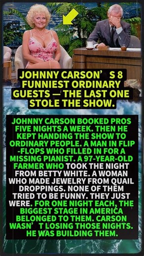 Johnny Carson’s 8 Funniest Ordinary Guests — The Last One Stole the Show. #shorts #viral