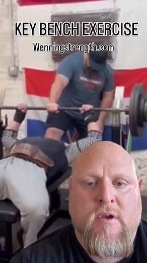 Band bench = speed, stability, and straight-up power. If you’re not training the top end of your press, you’re leaving strength on the table. Add bands, dial in your setup, and watch your bar speed jump. 🔥💥 Train smarter. Press harder. Wenning style. #WenningStrength #BandBenchPress #DynamicEffort #ConjugateMethod #SpeedWork #BenchPressTraining #Powerlifting #StrengthCoach #MattWenning #StrengthTraining #UpperBodyDay #BarSpeed #ExplosiveStrength #TrainHeroic #WenningWarmup #StrengthProgram | W