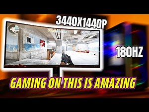 AOC CU34G2XP/BK Ultra-Wide 180hz 3440x1440P Gaming Monitor Review