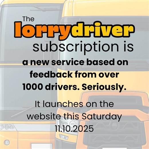 Everything you need to know! | lorrydriver.co.uk
