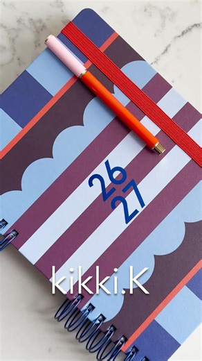 Our 18-Month Diary features monthly focus pages, self-care lists, and to-do lists that make every week feel like a fresh start. | kikki.K
