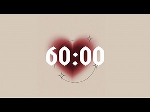 1 hour aesthetic pomodoro timer, for studying/reading/working, Be more productive & distractionless
