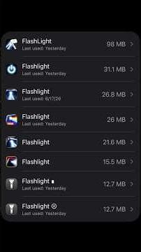 Flashlight for Your #iPhone Home Screen with SHORTCUTS | #technology #Shortcuts #Apple #tutorial