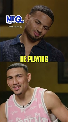 These two are far too humble 😭 Rolly Romero and Teofimo Lopez Face-off | MrQ Casino
