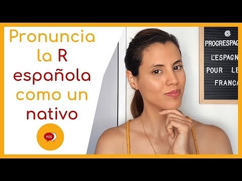A Simple Technique to Pronounce the R in Spanish ✅