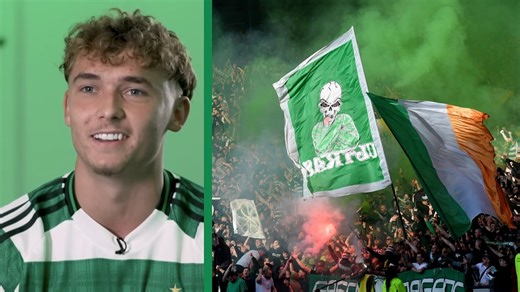 Callum Osmand makes his feelings clear on the Celtic fans after signing from Fulham