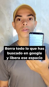 2.8M views · 14K reactions | Borrar toda la busqueda de google #googletips #google #androidtips | TecnoBram | Facebook