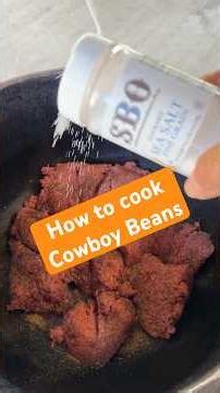 Here’s a Recipe on cooking Cowboy Beans. #cooking #recipe #food