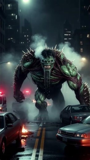 “HORROR HULK AWAKENS 😱💀 | Ultra Realistic Monster Transformation MUST WATCH!”#horror #ai #hulk #fyp