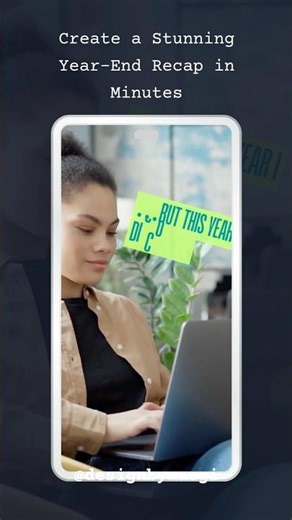 Year End Recap Video Template | Canva Editable #shorts ‪@canva‬
