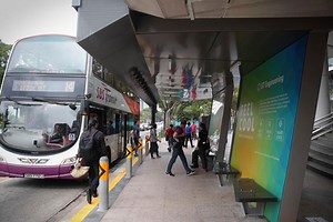 New Singapore ‘smart’ bus stop promises a cooler wait
