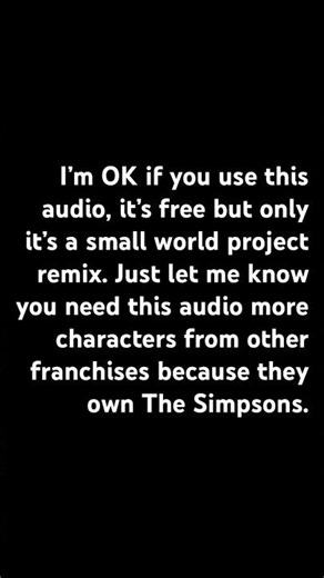 It’s a small world project remix the comic book guy from The Simpsons ￼