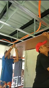 Pvc panel ceiling installation #ceiling | Joel Rafel Cadisal