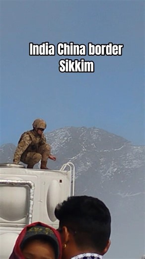 india China border #gangtok #travel