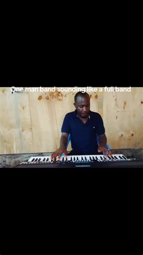 One-Man Band Creating Full Band Sounds