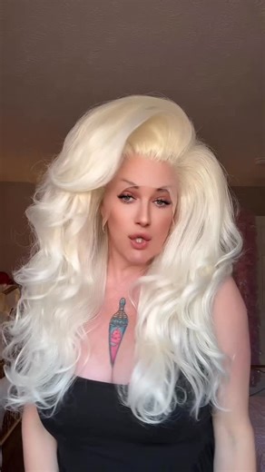 Wig Takeout on Instagram: "Snatch her up quick at the 🔗🌳on my profile (or in my stories) before she’s gone! #dragqueen #wig #burlesque #wigstyling"