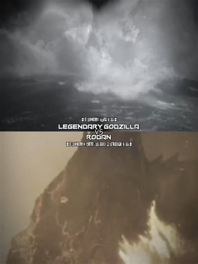 Legendary Godzilla Vs Rodan,#godzilla #rodan #godzillakingofthemonsters #capcutvideoediting #edit