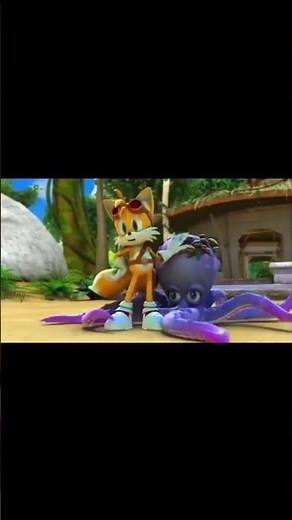 Tails gets eaten by a octopus 🐙|Sonic boom