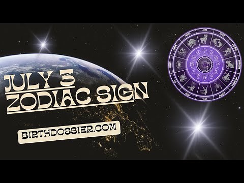 July 3 Zodiac - Exploring the Personality Traits of People Born on this Day