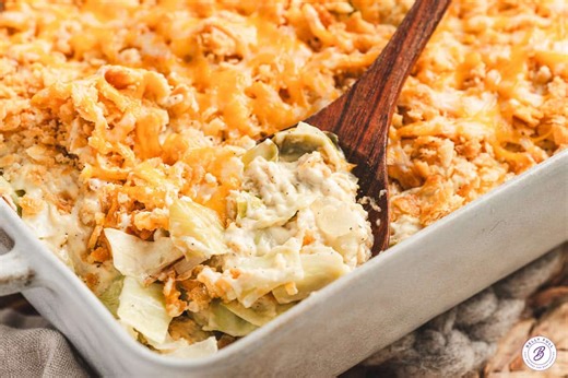 This easy Cabbage Casserole is old school comfort food