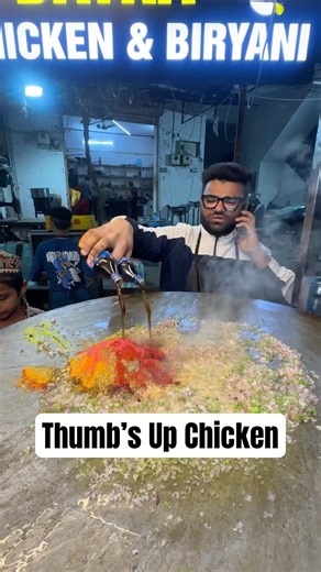Extreme Level Making of Thumb’s Up Chicken #shorts #chicken