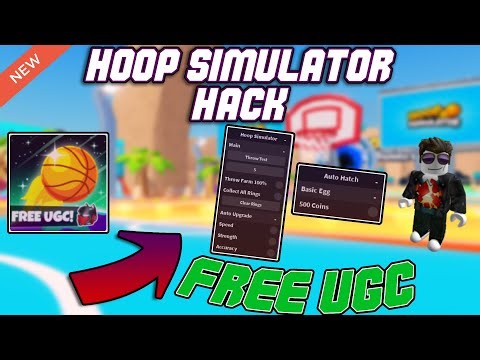 [FREE UGC] Hoop Simulator OP Script (2023) PASTEBIN