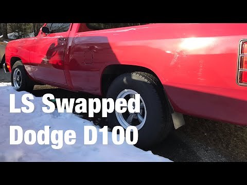 LS Swapped Dodge D100