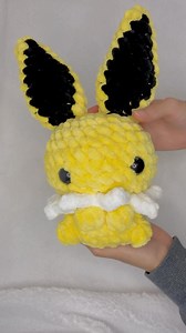 J&M Adorable Plushies on Instagram: "Find this FREE Jolteon pattern mod on my page! If you make one, please tag me! I would love to see your creations! 💕💕 . 🏷️ #crochet #crochetpattern #patternrelease #jolteon #crochetpokemon #crochetreels #freepattern #freepatterns #amigurimi #crocheter #crochetersofinstagram #cute #cutecrochet #plushie #crochetplushie #crochetaddict #freecrochetpattern #freeamigurumipattern #freepatternsamigurumi #craft #crochetaddict #crochetlove #yarn