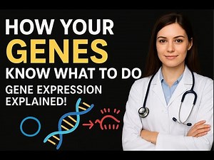 How Your Genes Know What to Do – Gene Expression Explained!//Regulation of gene expression