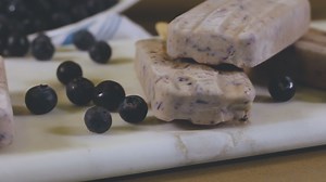 Oregon Blueberries: Blueberry Coconut Milk Ice Pops