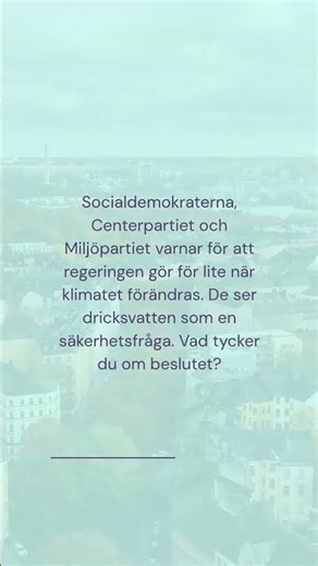 Hushållningen med mark- och vattenområden #svpol
