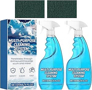 120ml Splash Foam Spray - Splash Foam Spray All Purpose Cleaner, Splash Foam Spray Oven Cleaner, Splash Foam Spray Cleaner, Multi-Purpose Cleaner Spray For Kitchens, Countertops, Ovens (2pcs)