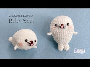 豹富! 豹可爱!《鉤針編織》小海豹