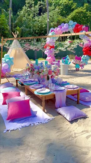 Girly Birthday Celebration with Gabby's Dollhouse Theme Party