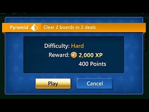 Pyramid HARD - March 24, 2026 - Microsoft Daily Challenge - Solitaire