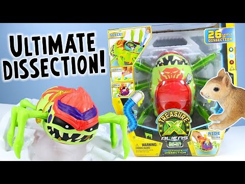 Treasure X Aliens Ultimate Dissection Toy Review Moose