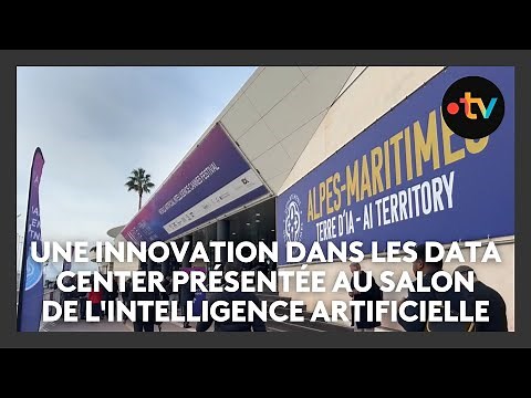À Cannes, une innovation dans les data center présentée au salon de l'intelligence artificielle