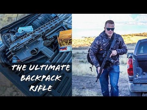 The Ultimate Backpack RIFLE: FOLD-AR 16” 5.56 Rifle Test And Review