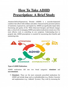 How To Take ADHD Prescription_ A Brief Study - SlideServe