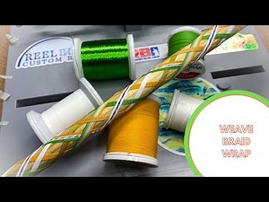 🇮🇳 Mastering Intricate Weave Wrap Designs: Custom Rod Building