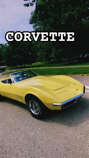 😎 Classic Early C3 Corvette | Iroquois Park Sunday Car Cruise #chevy #chevrolet #exhaustsound
