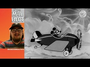 Mickey Mouse: The Mail Pilot (1933) - First Time Watching: How Does Mickey Outsmart Pete?