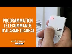 Allié Terrain : Programmation d'une télécommande d'alarme Diagral