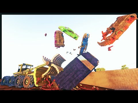 This Massive Shredding Vehicle Can Destroy Anything - The Best Mods in Teardown