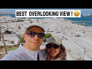 MYKONOS VLOG pt 2: Over looking views, Beaches, Old Town Walkthrough