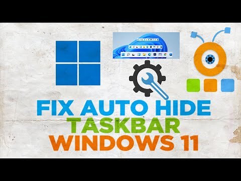How to Fix Auto Hide Taskbar Not Reappearing In Windows 11
