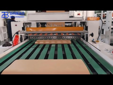 Grease Proof Paper Roll To Sheets Cutter Sheeter Machine In Columbia