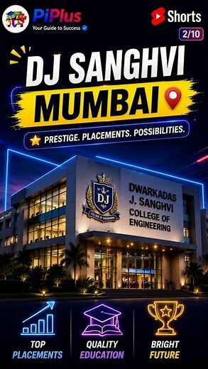 DJ Sanghvi College Mumbai!!| Cutoff, Placements 😳 Top Private Engineering College via MHT CET/JEE 🚀