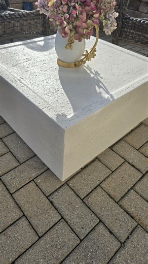 ♥︎Chirine♥︎ on Instagram: "Hello Glamorous Friends!✨✨✨ I am sharing with you this Beautiful Concrete Square Table from @patiowatcher_official It's so Sturdy and Perfect size for outdoor! The minimalist Modern style gives it an edgy sleek look! I am so loving it 👌 Check it out 🔗 https://a.co/d/2kKqRaT #outdoorfurniture #outdoortable #outdoorlivingspace #reels #explore"