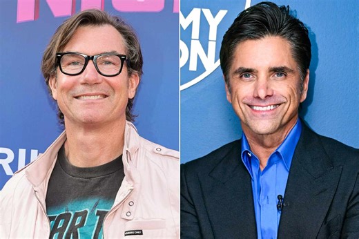 Jerry O'Connell and John Stamos take selfie after years-long feud over Rebecca Romijn